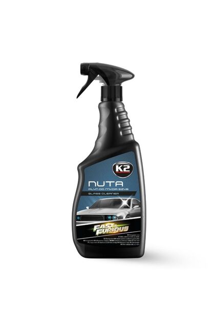 Solutie curatare geamuri si sticla, Nuta Fast & Furious Edition, 750 ml, miros placut, evaporare rapida fara urme