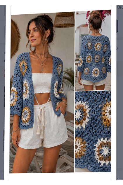 Motif Cardigan