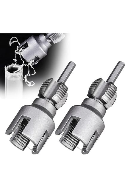 Integrated Internal & External Pipe Threading Tool,2025 New 2-in-1 Threading Tool, PVC Metal Pipe Th