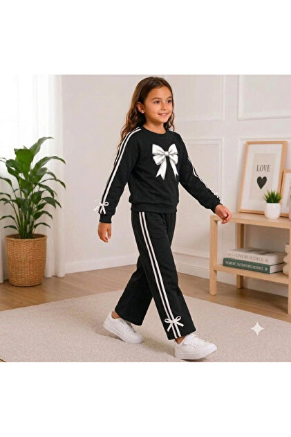 Girl's bow detail set