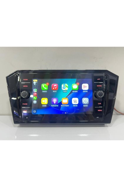 VW PASSAT B8 MİB2 Android Multimedya CARPLAY 4/64 8 ÇEKİRDEK PRO SİYAH