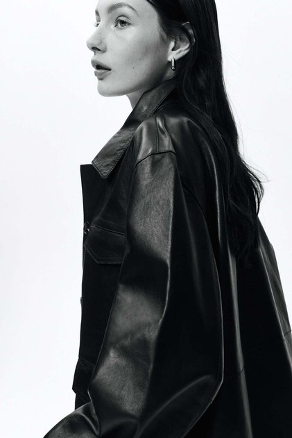 Leather jacket