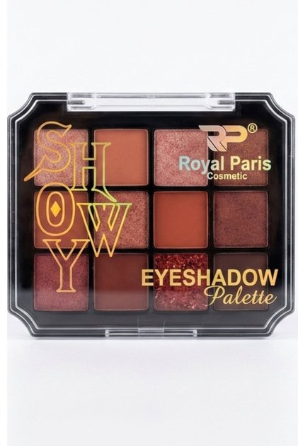 Royal Paris Cosmetic 9-Piece Eyeshadow Palette - Shimmering and Matte Natural Nude Shades