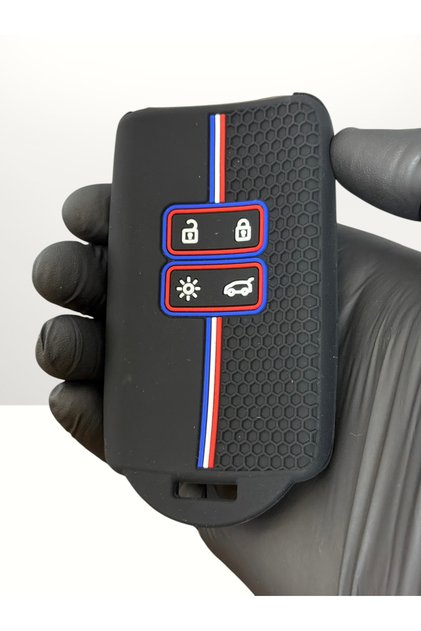 Renault Talisman Megane4 Xpress Dacia Duster Card 4-Button Honeycomb Patterned Key Remote Control Protection Case