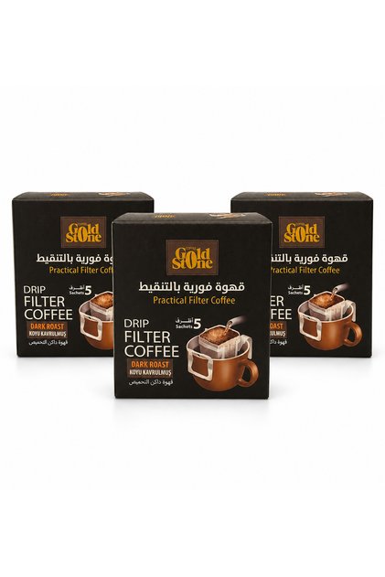 Coffee Drip-Brewed Dark Roasted, 40g X 3 Packs