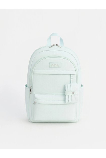 Lcw Accessories Girls' School Backpack with Green Wallet Accessory