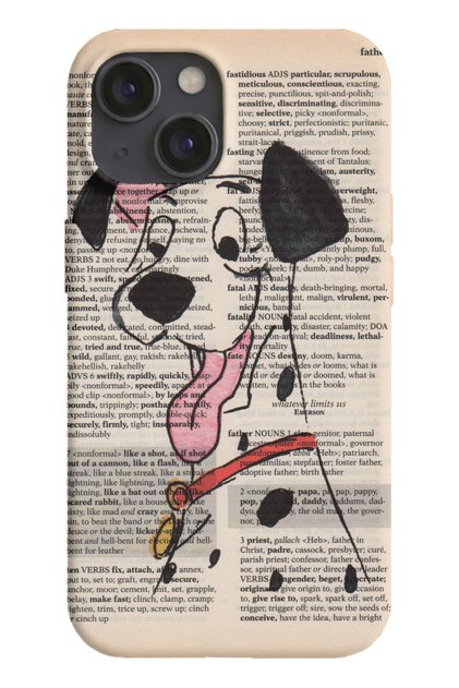 iPhone 15 Uyumlu Desenli Silikon Lansman Telefon Kılıfı -K322KREM.png