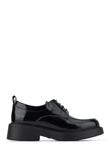Men's Genuine Leather Black Classic Shoes