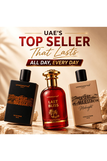 Special Trio (Desert Majesty, Desert Majesty Midnight, Last Bliss) |Pack of 3| for Men & Women | 100ml each