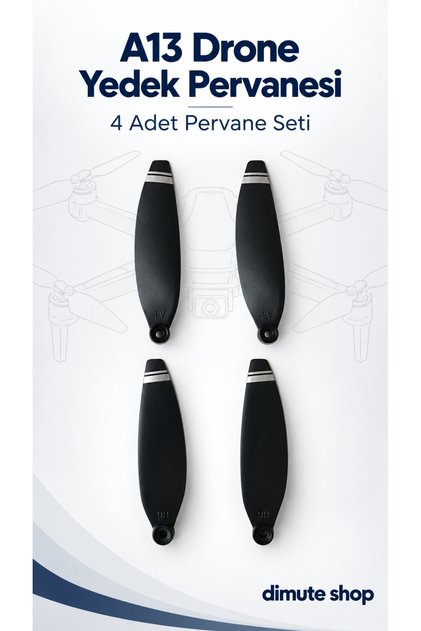 A13 Drone Pervanesi – 4 Adet Yedek Pervane