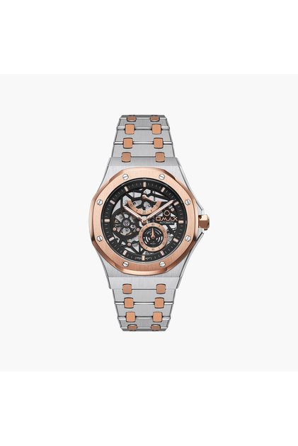 Men's Automatic Round 40 MM Butterfly Buckle Watch | OAOR028C2CI