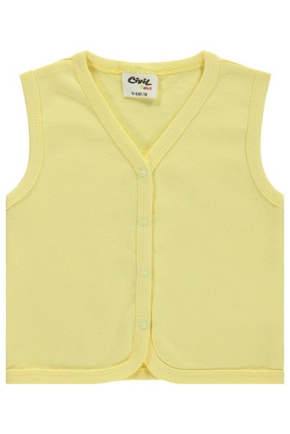 Basic 6-18 Months Vest - Yellow