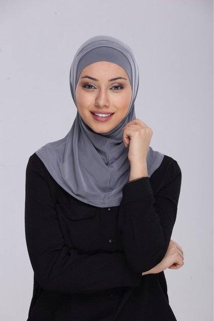 Prenses Hijab Two-Piece Sandy Lycra Fabric – for Daily Use and Prayer