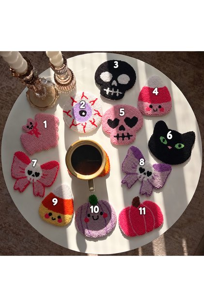 Punch Halloween Bardak Altlığı ( 1 ADET)