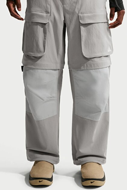 ACG Zip Smith Smmit Cargo Mens Pant. 2 in1 Erkek Kargo Şort Pantolon Gri