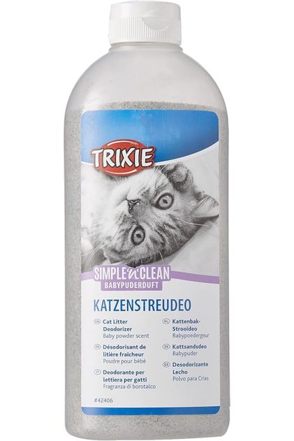 Simple'n'Clean Cat Litter Deodorizer (Baby Powder), 750 Gram