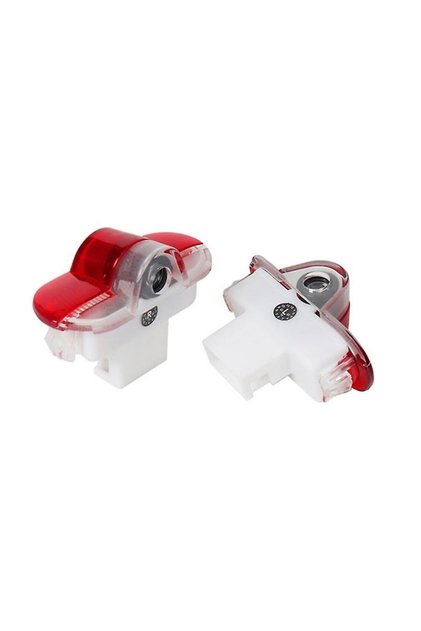 Set de 2 lămpi LED pentru ușă auto, Logo Skoda Octavia 2001-2014