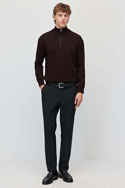 Men's Pinstripe Fabric Trousers