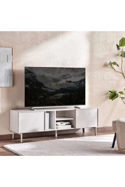 Abbigail Tv Unit Upto 60 Inches - Light Grey