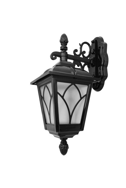 Lale Square Lantern Outdoor Plastic Garden Wall Sconce E27 1 Piece