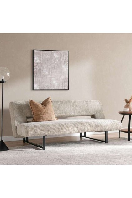 Platon Sofa Bed - Beige & Black