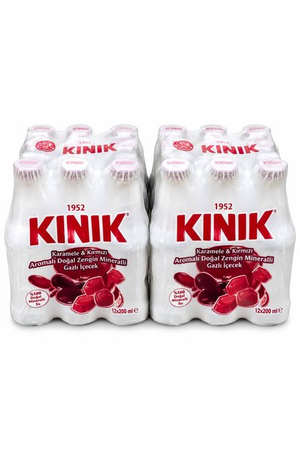 KINIK KARAMEL KAHVELİ MADEN SUYU