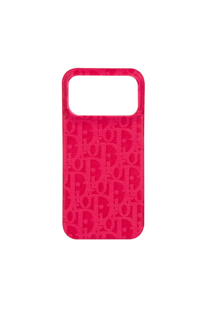 Pink Leather Phone Case Set Dk525 iPhone 17 Pro