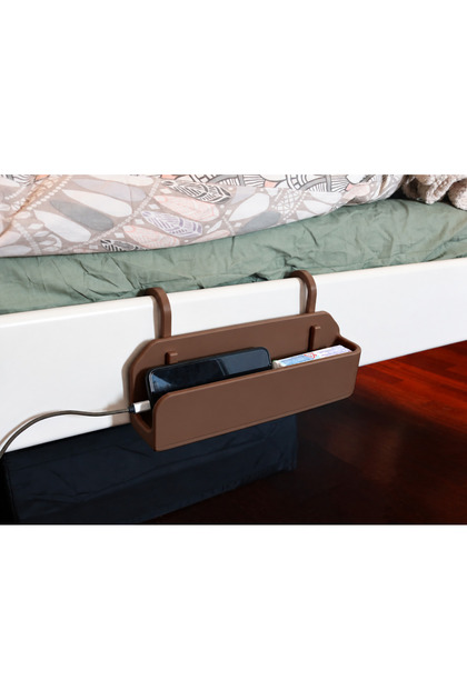 Yatak Kenarı Telefon ve Eşya Düzenleyici Askılı Organizer (6x29x10 cm)