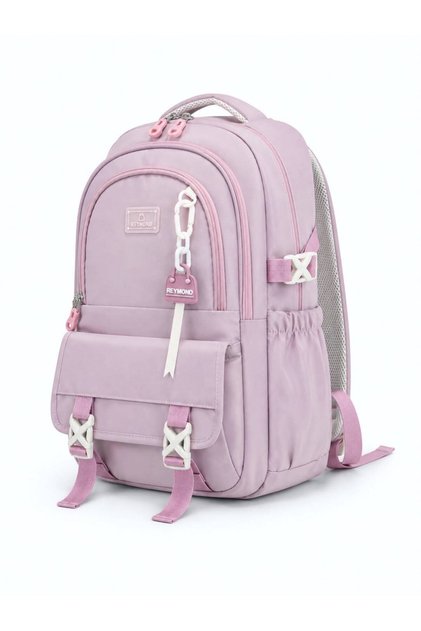 Reymond 2605 Backpack Imported Lightweight Waterproof Fabric Daily School Bag for Girls Boys Unisex Bag
