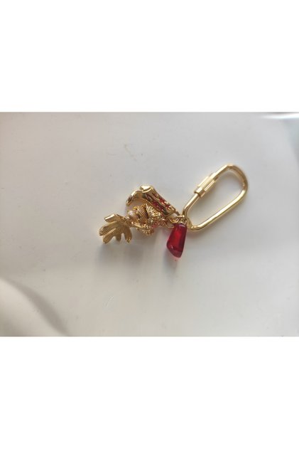 Ataç charm balık nar çizme kolye anahtarlık charm
