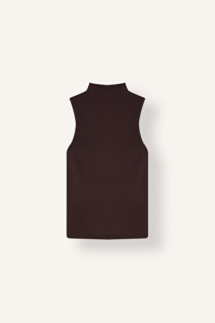 Slim Fit Half Turtleneck Ribbed Basic Undershirt I2230Ax26Au