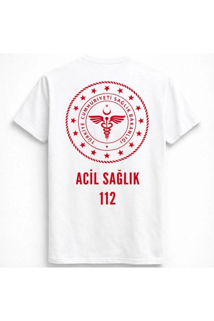 Acil Sağlık 112 Detaylı T-shirt