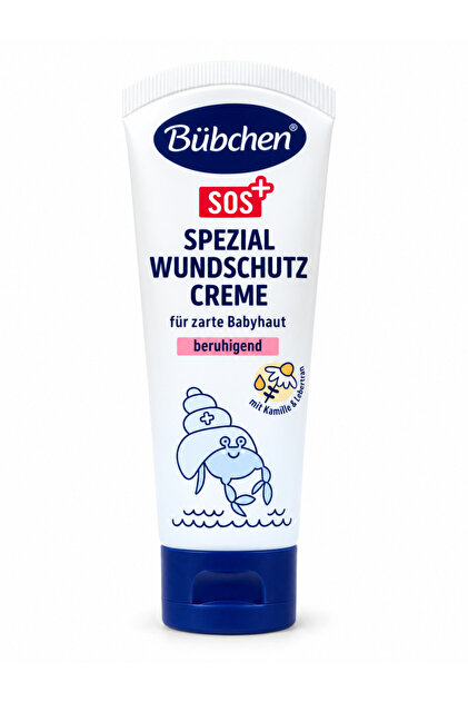 Sos Spezial Diaper Rash and Barrier Care Cream with Chamomile and Cod Liver Oil 75 ml