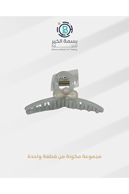 مشبك شعر بمزلاج للسيدات اكسسوار شعر عملي وأنيق حجم كبير قطعة واحدة