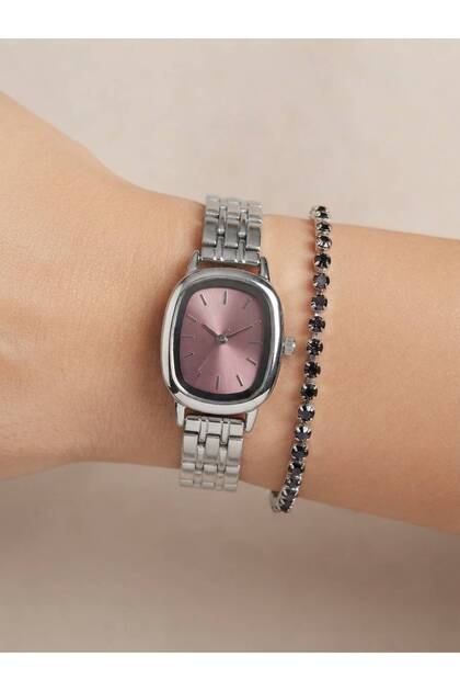 Women's Gold Wristwatch Colorful Dial Bracelet Gift Steel Band Watch Frn39