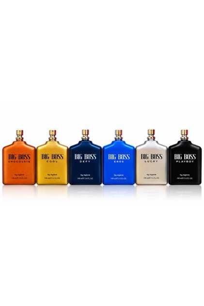 Playboy Lucky Chocolate Defy Eros Cool Erkek Parfümleri 100 ml (6'lı Karışık Set)