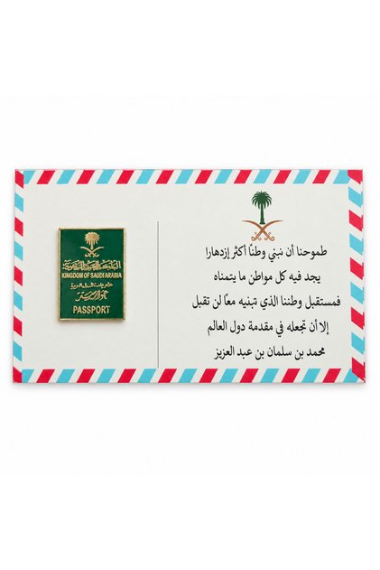 ستيكر الجواز السعودي