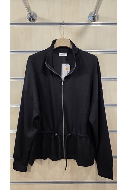 Women's Zippered Sweatshirt Modal Fabric
