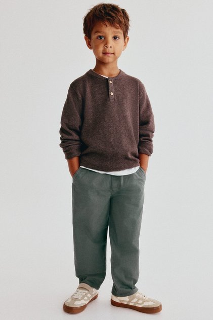Pamuklu Gabardin Jogger Pantolon