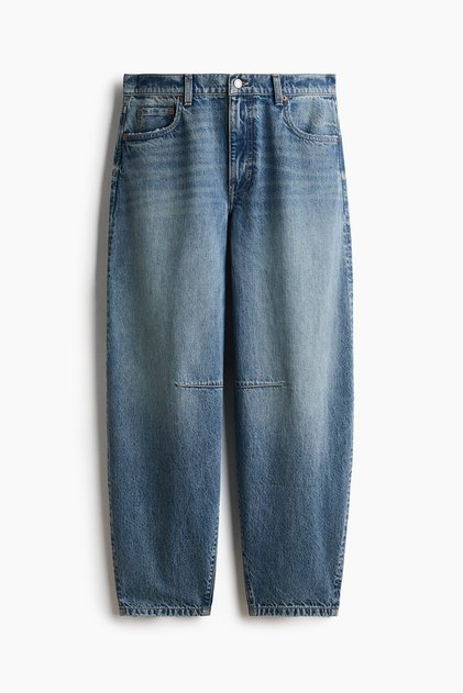 Barrel Regular Waist Jeans