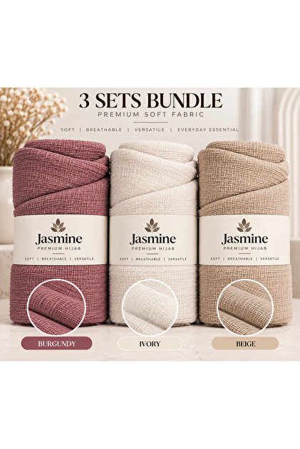 Premium Soft Weave Hijab – Lightweight Textured Everyday Scarf