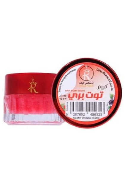 كريم معطر للجسم واليدين توت بري من احساس الرائد - 10 جرام