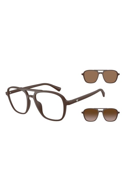 Ea 4279U 64511W 51 Double Clip-On Sunglasses