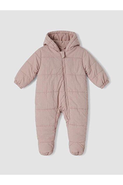 Baby Girl Astronaut Coat with Hooded Booties (W6)