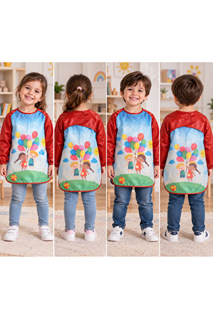 Kindergarten Nursery Size Children's Painting Apron