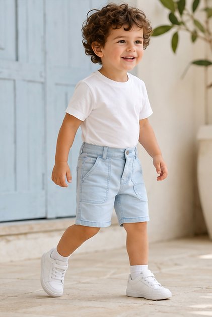 Boys Denim Bermuda