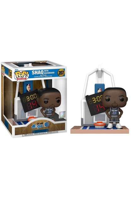 Pop Delux Nba Legends Sports - Shaq W/backboard