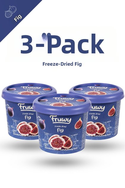 Freeze Dried Fig 3-Pack Bucket