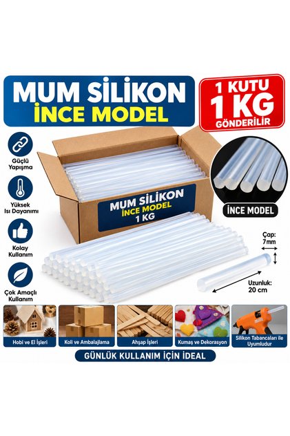 Bay-tec Mk-0442 Mum Silikon Ince (1kg)