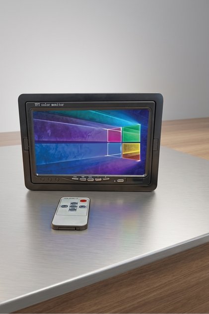 SE-1007VH 7 inç Taşınabilir Küçük MonitörHDMI / VGA Monitör, Küçük LCD Monitör Mini Ekran 1024x600, /HDMI/VGA/AV Giriş